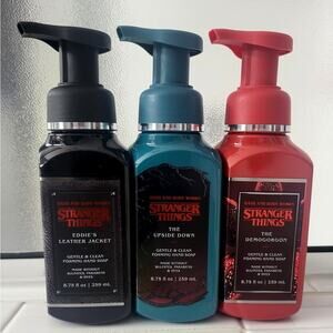 Bath & Body Stranger Things Foaming Soap Collection - NEW